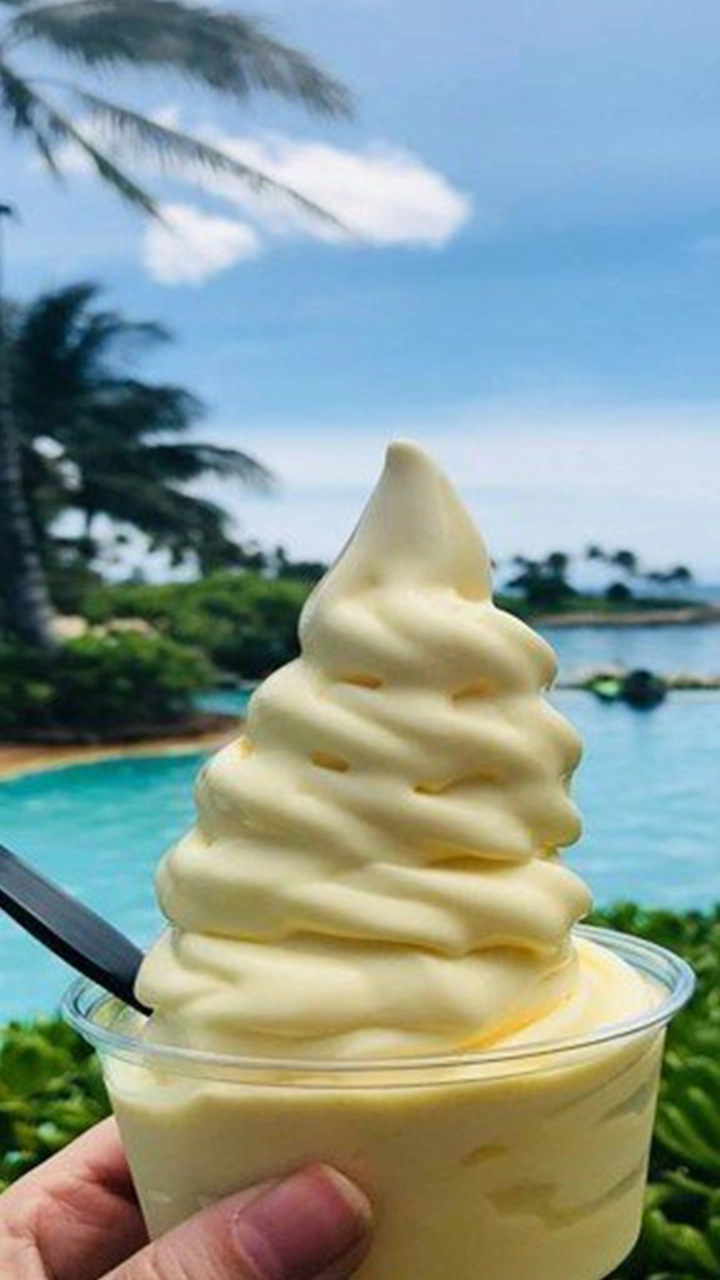 Dole whip ice cream found at Tutu&rsquo;s Sweet Shop