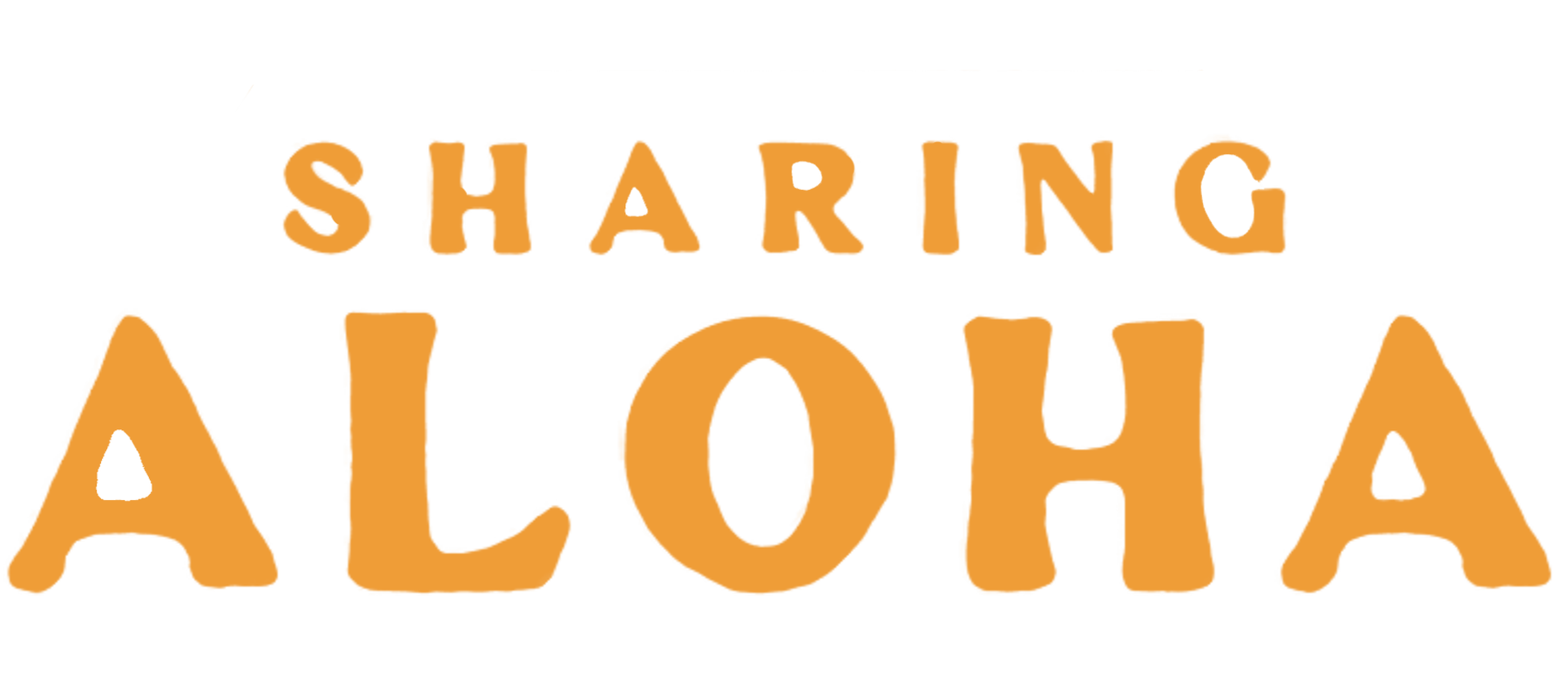 Sharing Aloha Logo Orange